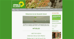 Desktop Screenshot of gruene-wunstorf.com